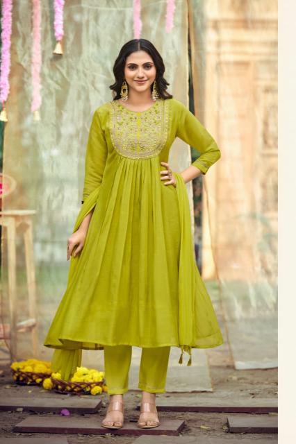 Ossm Noor vol 3 catalog anarkali branded kurtis