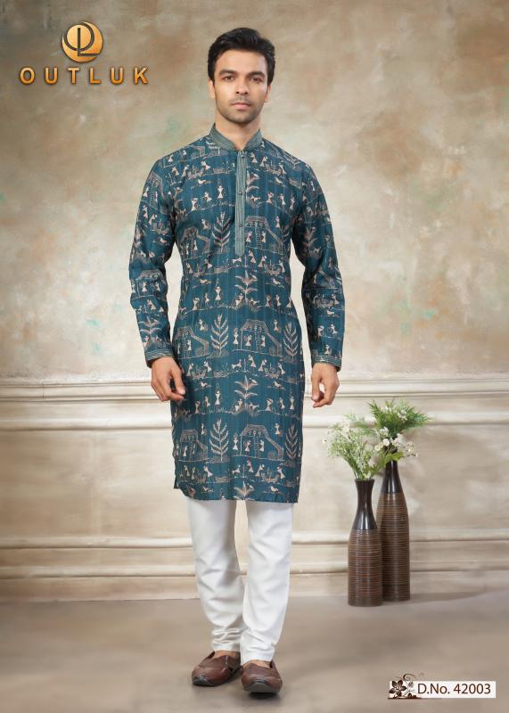 Outluk Wedding Vol 42 catalog wholesale men kurtis buy online