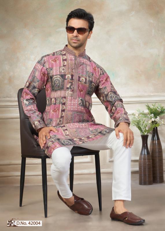 Outluk Wedding Vol 42 catalog wholesale men kurtis buy online