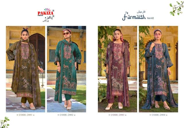 Pakiza Farmaish Vol 2 catalog buy pakistani suits wholesale