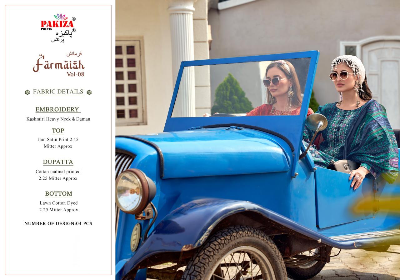 Pakiza Farmaish Vol 8 catalog pakistani wholesale suits delhi wholesale