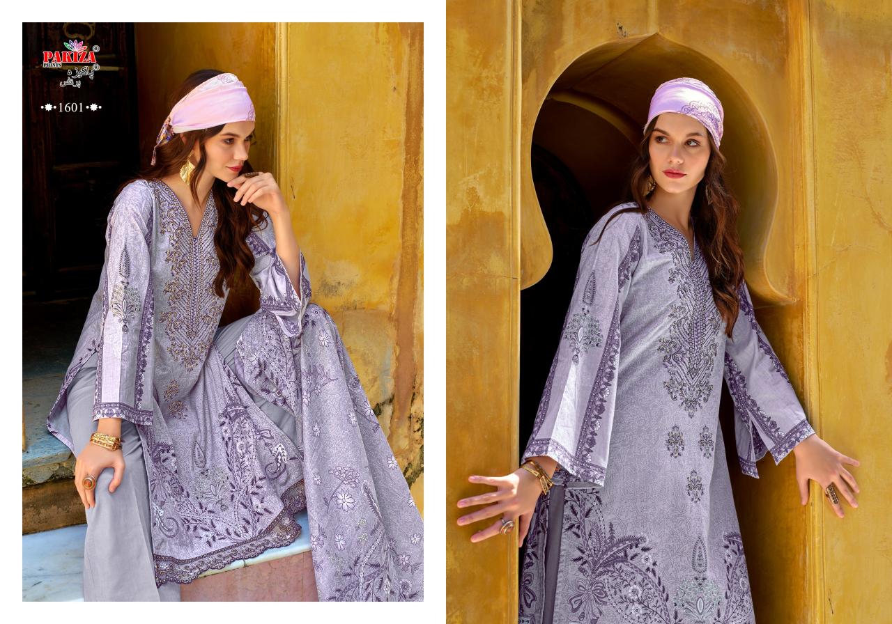 Pakiza Naksh Vol 16 catalog buy pakistani suits wholesale
