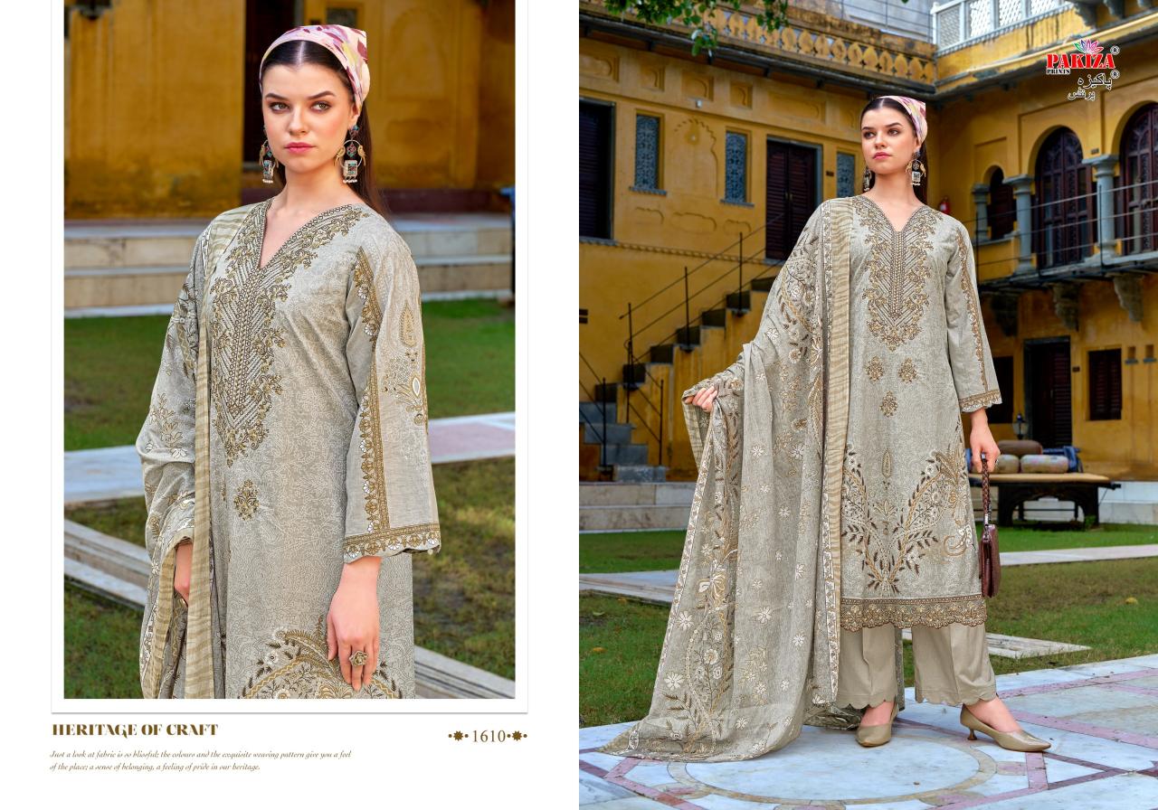 Pakiza Naksh Vol 16 catalog buy pakistani suits wholesale