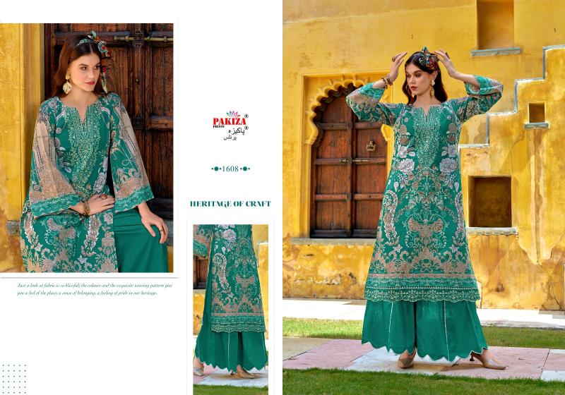 Pakiza Naksh Vol 16 catalog buy pakistani suits wholesale