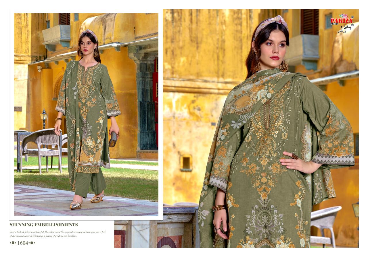 Pakiza Naksh Vol 16 catalog buy pakistani suits wholesale