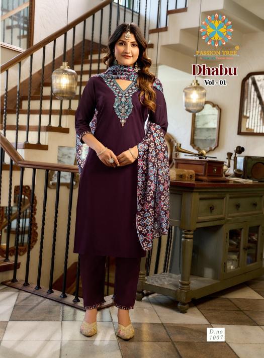 Passion Tree Dhabu Vol 1 catalog kurti desginer