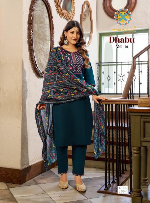 Passion Tree Dhabu Vol 1 catalog kurti desginer