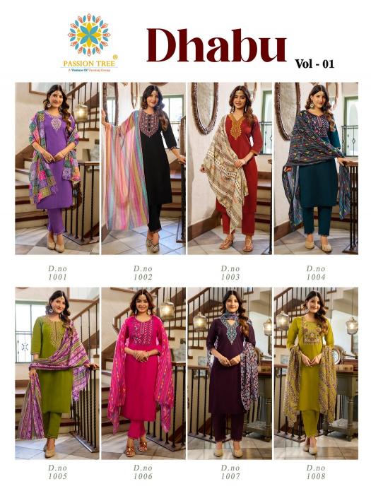 Passion Tree Dhabu Vol 1 catalog kurti desginer