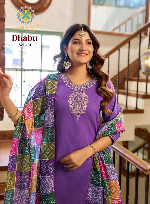 Passion Tree Dhabu Vol 1 catalog kurti desginer