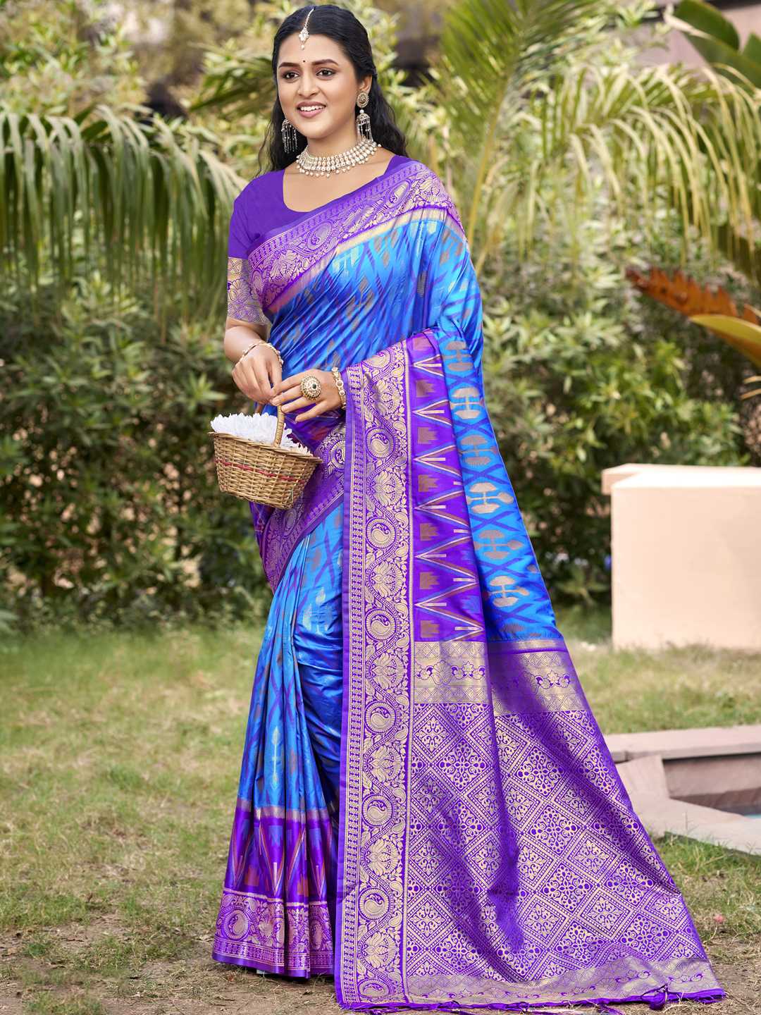 POORVIKA SILK VOL 7 by Astita fancy designer Pochampalli Soft Silk fabric saree wholesale with Fancy latkan