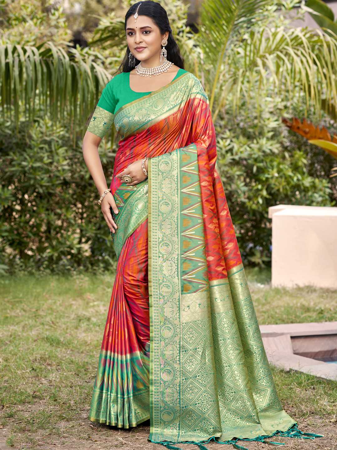 POORVIKA SILK VOL 7 by Astita fancy designer Pochampalli Soft Silk fabric saree wholesale with Fancy latkan