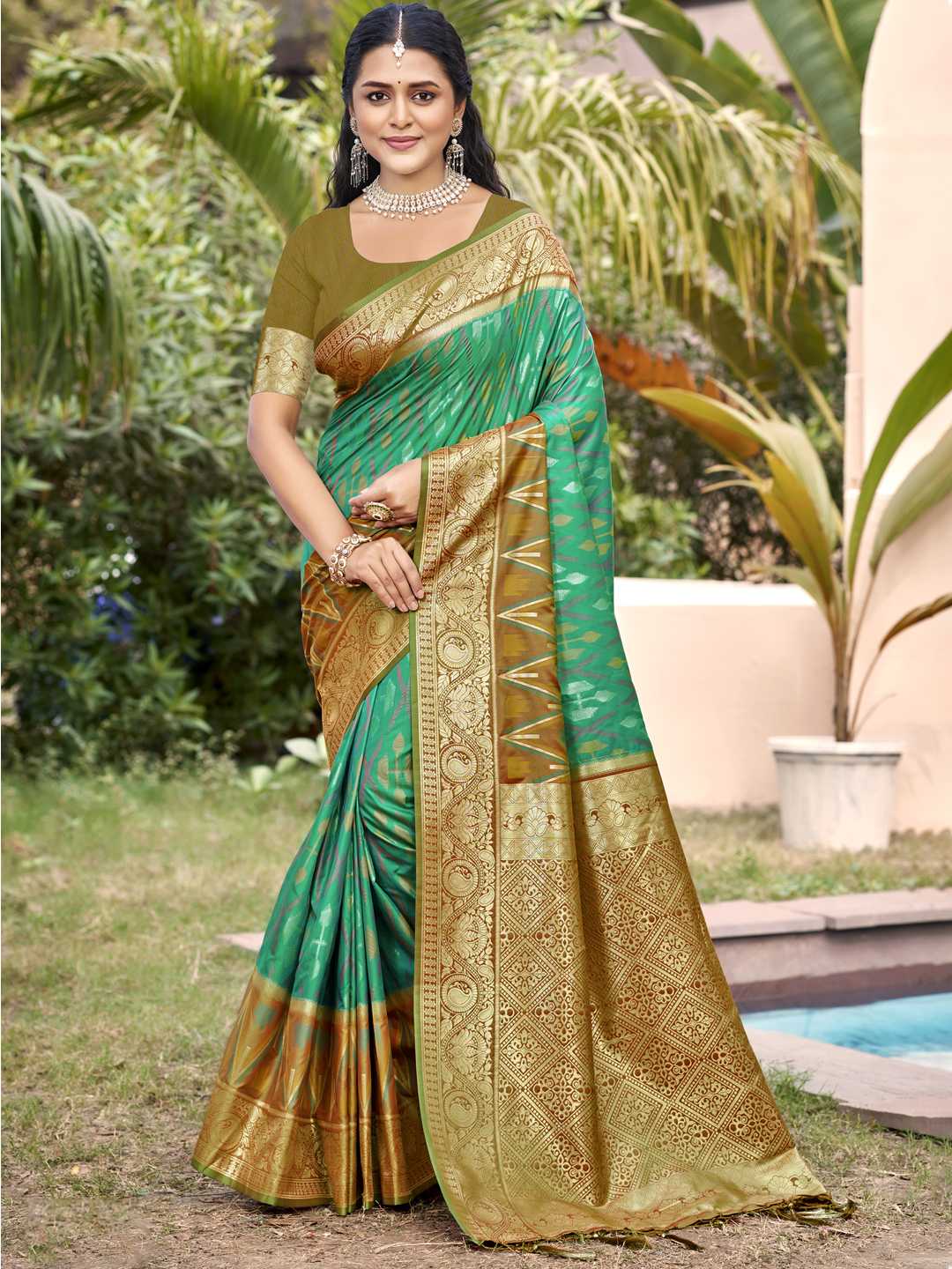 POORVIKA SILK VOL 7 by Astita fancy designer Pochampalli Soft Silk fabric saree wholesale with Fancy latkan