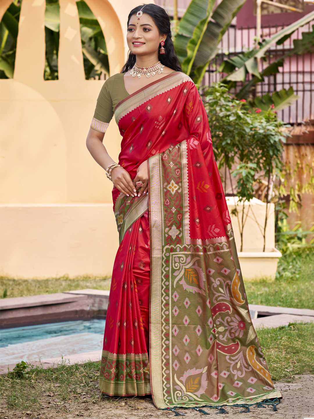 POORVIKA SILK VOL 8 by Astita fancy designer Pochampalli Soft Silk fabric saree wholesale with Fancy latkan