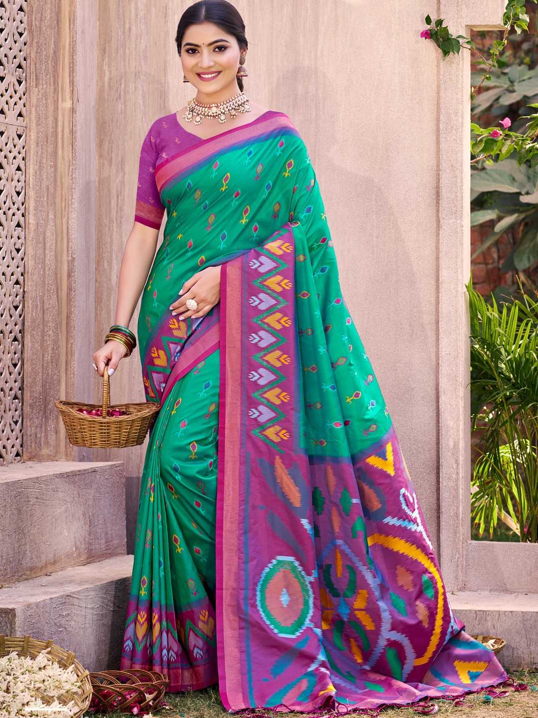 POORVIKA SILK VOL 9 by Astita fancy designer Pochampalli Soft Silk fabric saree