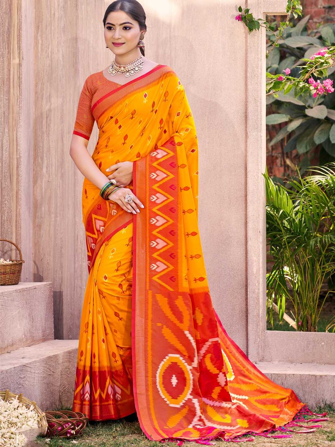 POORVIKA SILK VOL 9 by Astita fancy designer Pochampalli Soft Silk fabric saree