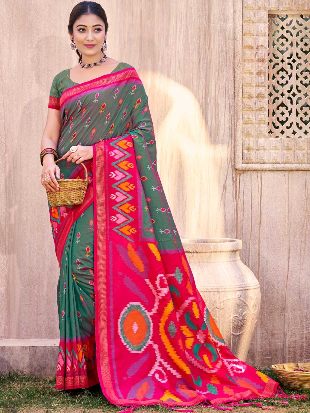 POORVIKA SILK VOL 9 by Astita fancy designer Pochampalli Soft Silk fabric saree