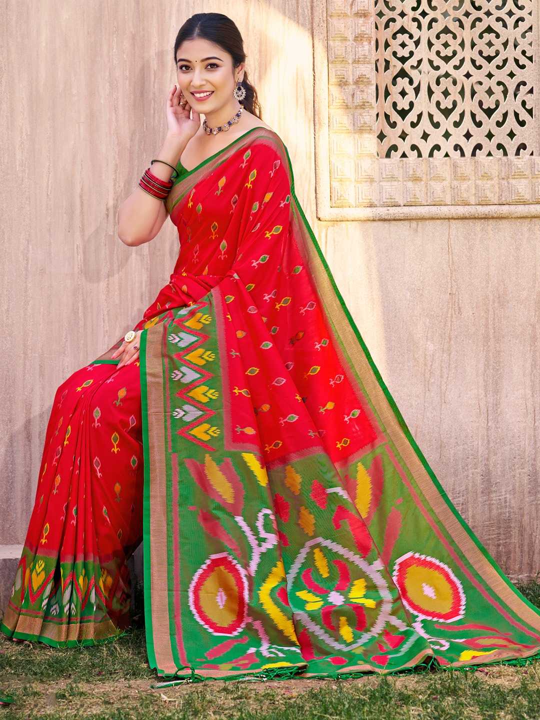POORVIKA SILK VOL 9 by Astita fancy designer Pochampalli Soft Silk fabric saree