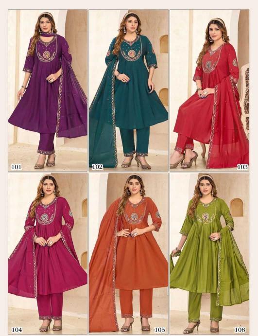 Princess New Arebian catalog roman fabric kurtis