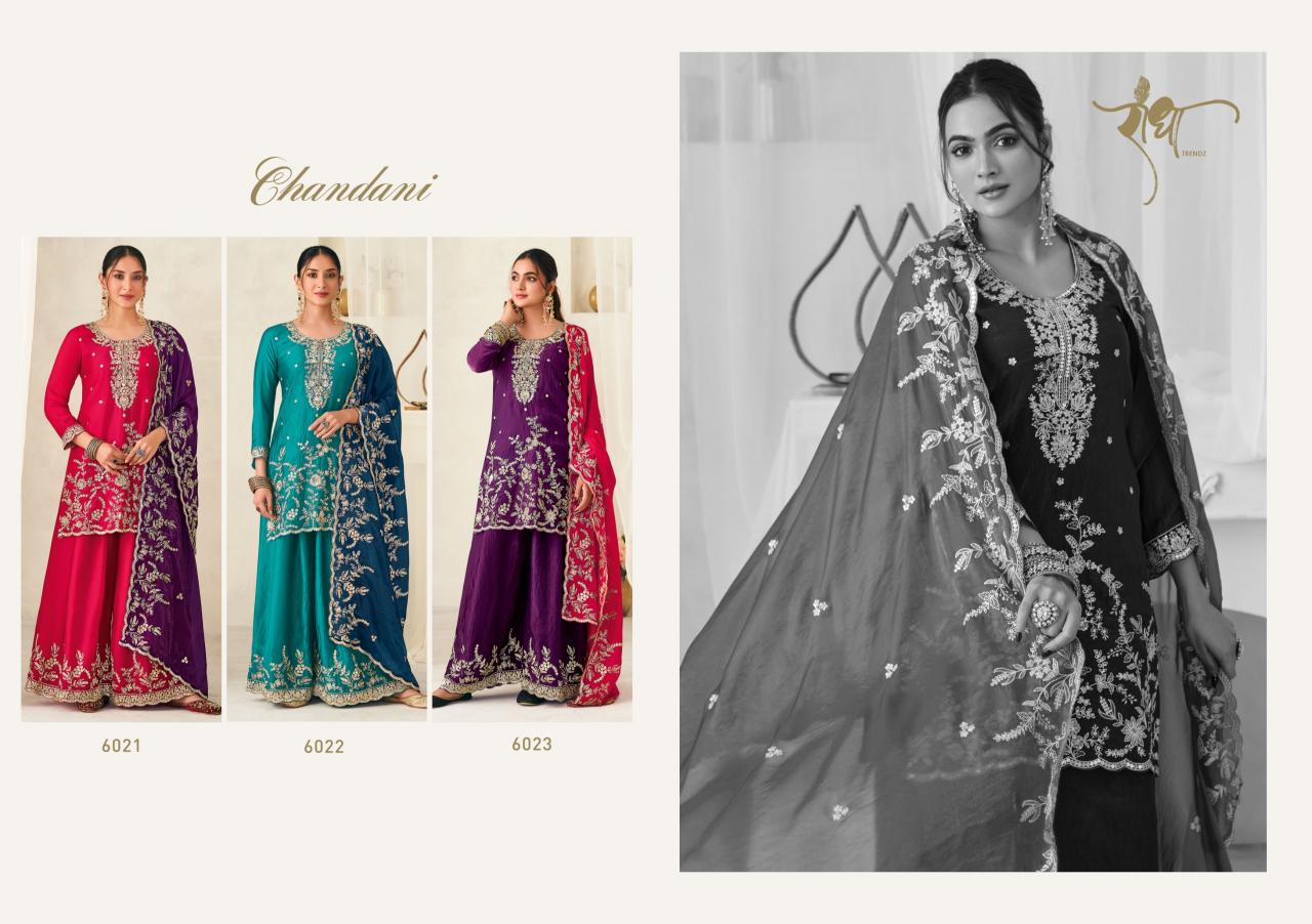 Radha Trendz Chandani catalog wholesale salwar kameez in surat