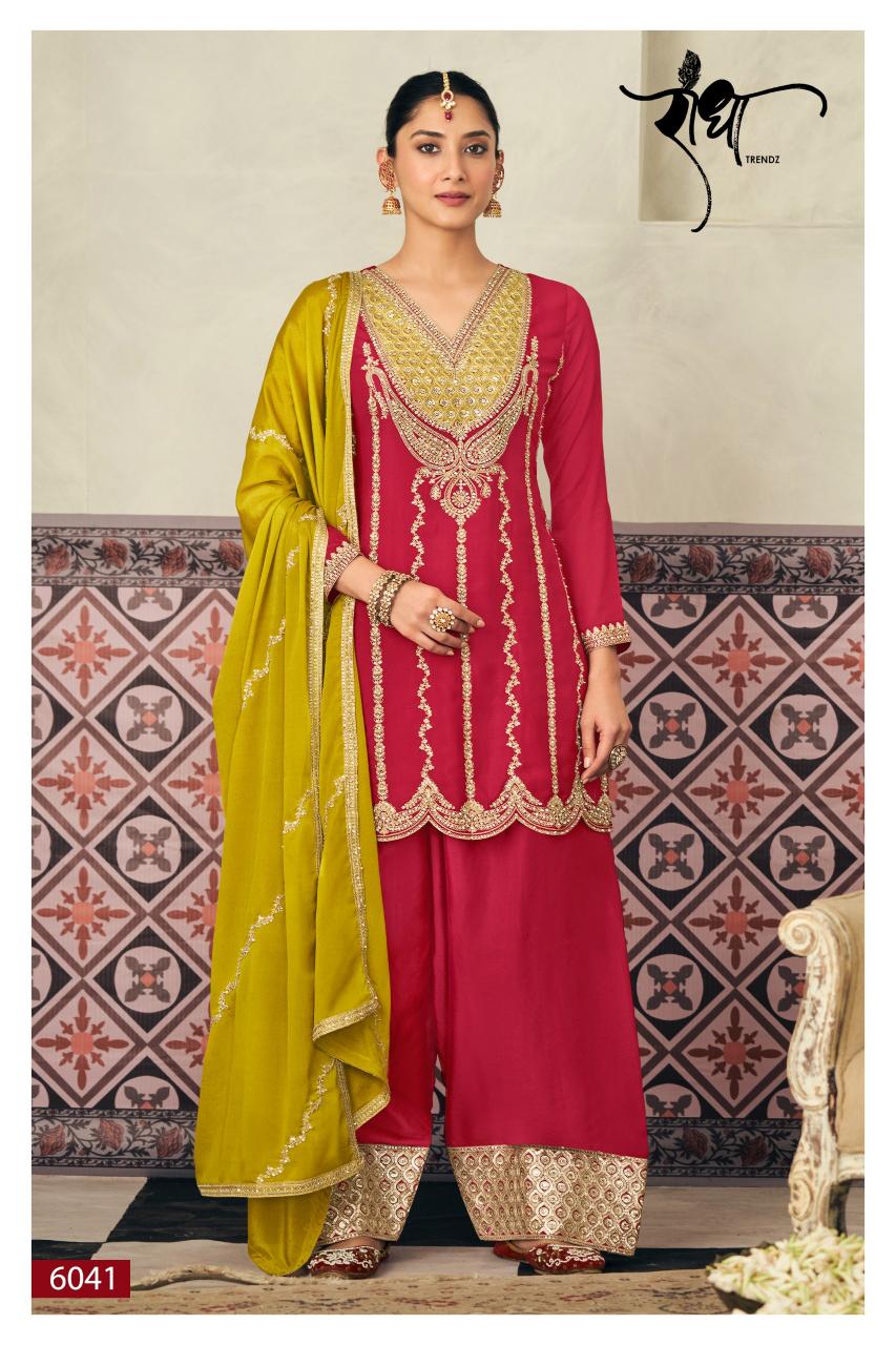 Radha Trendz Heer catalog Work Designer Salwar Kameez