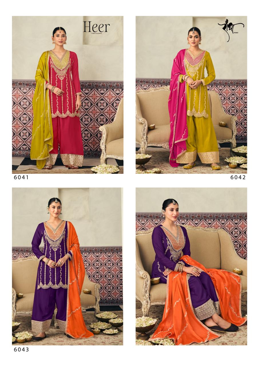 Radha Trendz Heer catalog Work Designer Salwar Kameez