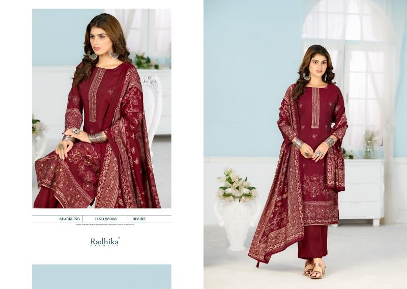 Radhika Azara Beauty Silk Vol 7 catalog wholesale dress material shops in tirupur