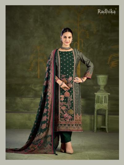 Radhika Azara Beauty Silk Vol 9 catalog wholesale dress material in ahmedabad