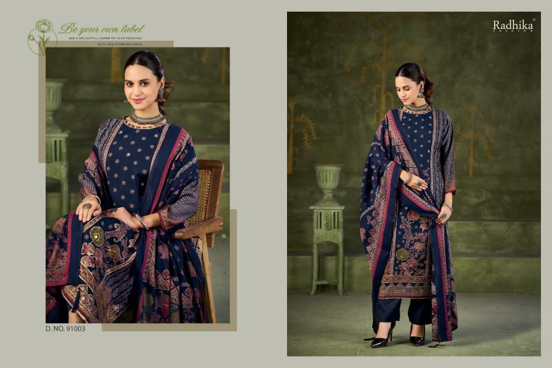 Radhika Azara Beauty Silk Vol 9 catalog wholesale dress material in ahmedabad