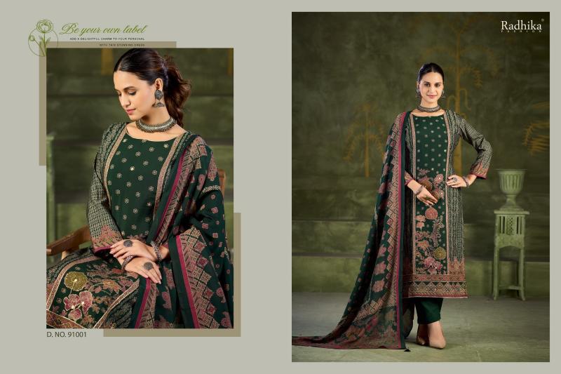 Radhika Azara Beauty Silk Vol 9 catalog wholesale dress material in ahmedabad