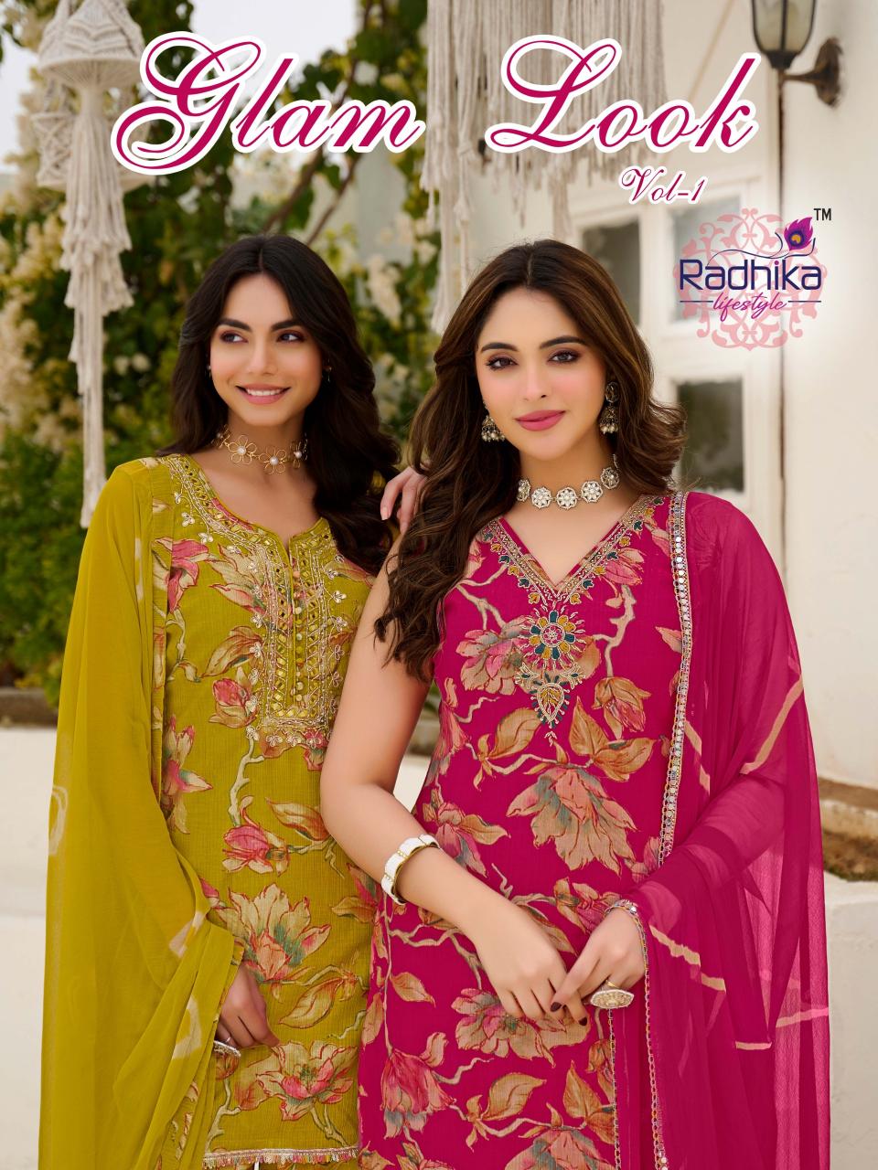 Radhika Lifestyle Glam Look vol 1 catalog dk kurti catalogue