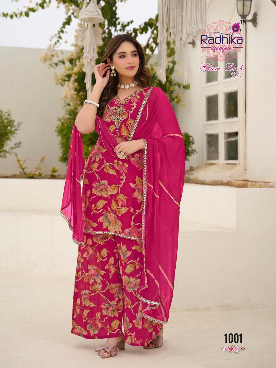 Radhika Lifestyle Glam Look vol 1 catalog dk kurti catalogue