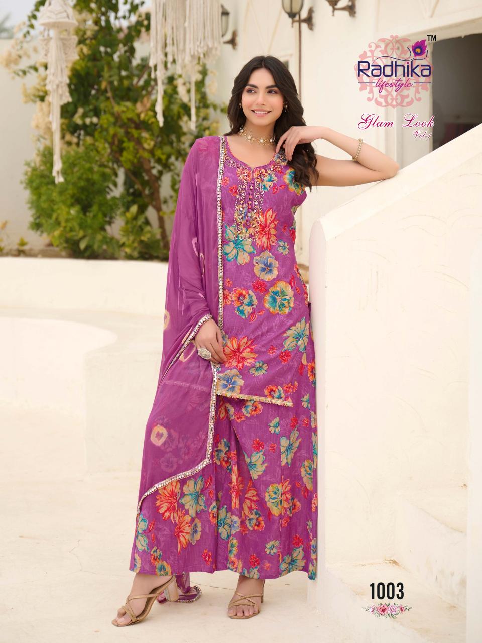 Radhika Lifestyle Glam Look vol 1 catalog dk kurti catalogue