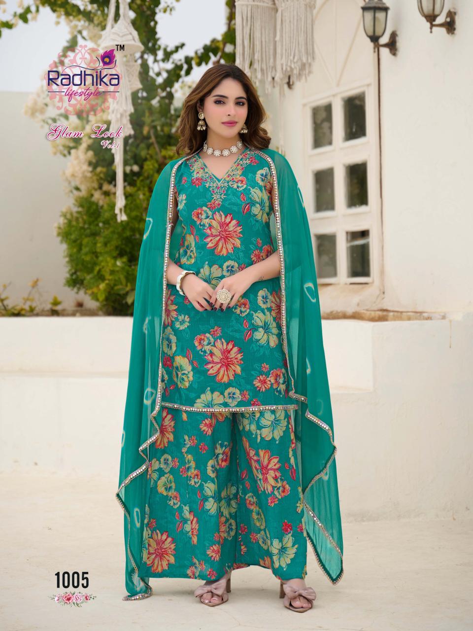 Radhika Lifestyle Glam Look vol 1 catalog dk kurti catalogue