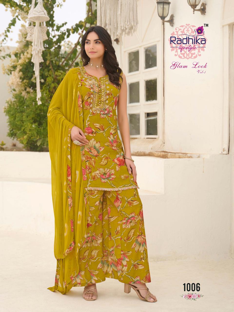 Radhika Lifestyle Glam Look vol 1 catalog dk kurti catalogue