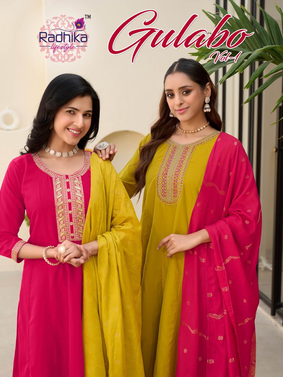 Radhika LifeStyle Gulabo vol 1 catalog wholesale designer kurtis in mumbai