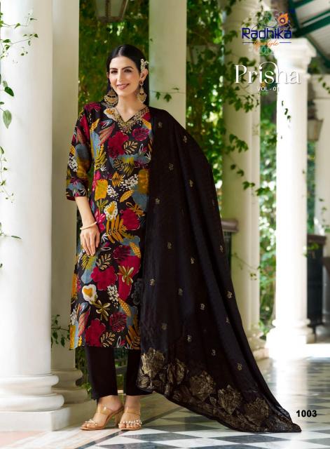 Radhika LifeStyle Prisha vol 1 catalog wholesale kurti surat online