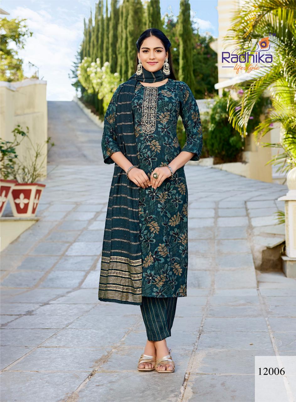Radhika Lifestyle Seerat Vol 12 catalog rayon kurtis wholesale 
