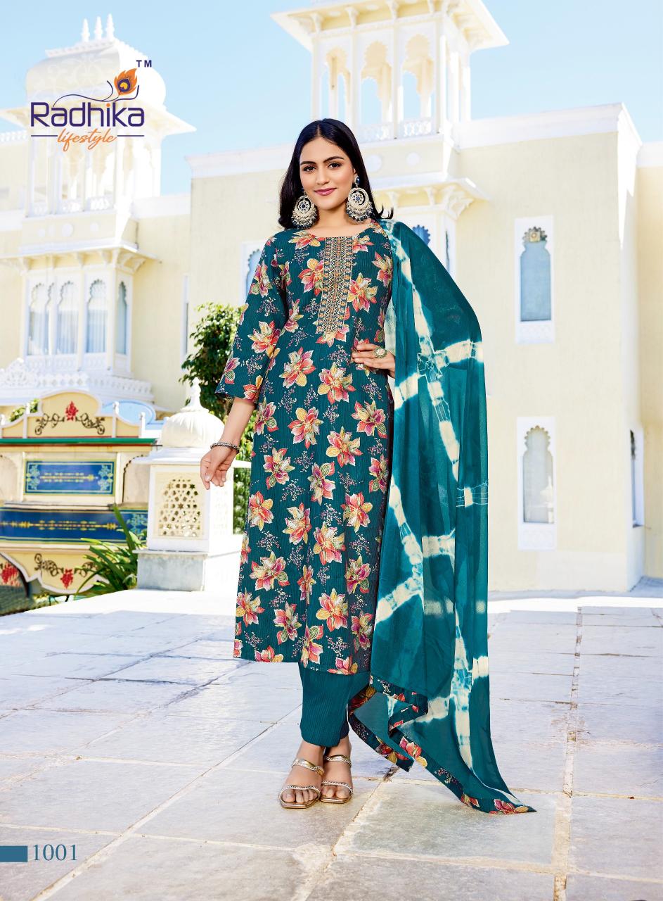 Radhika LifeStyle Suhag vol 1 catalog wholesalers of kurtis