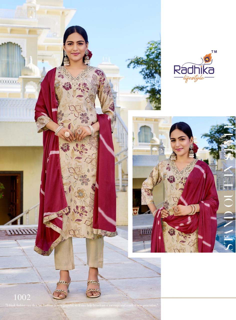 Radhika LifeStyle Suhag vol 1 catalog wholesalers of kurtis