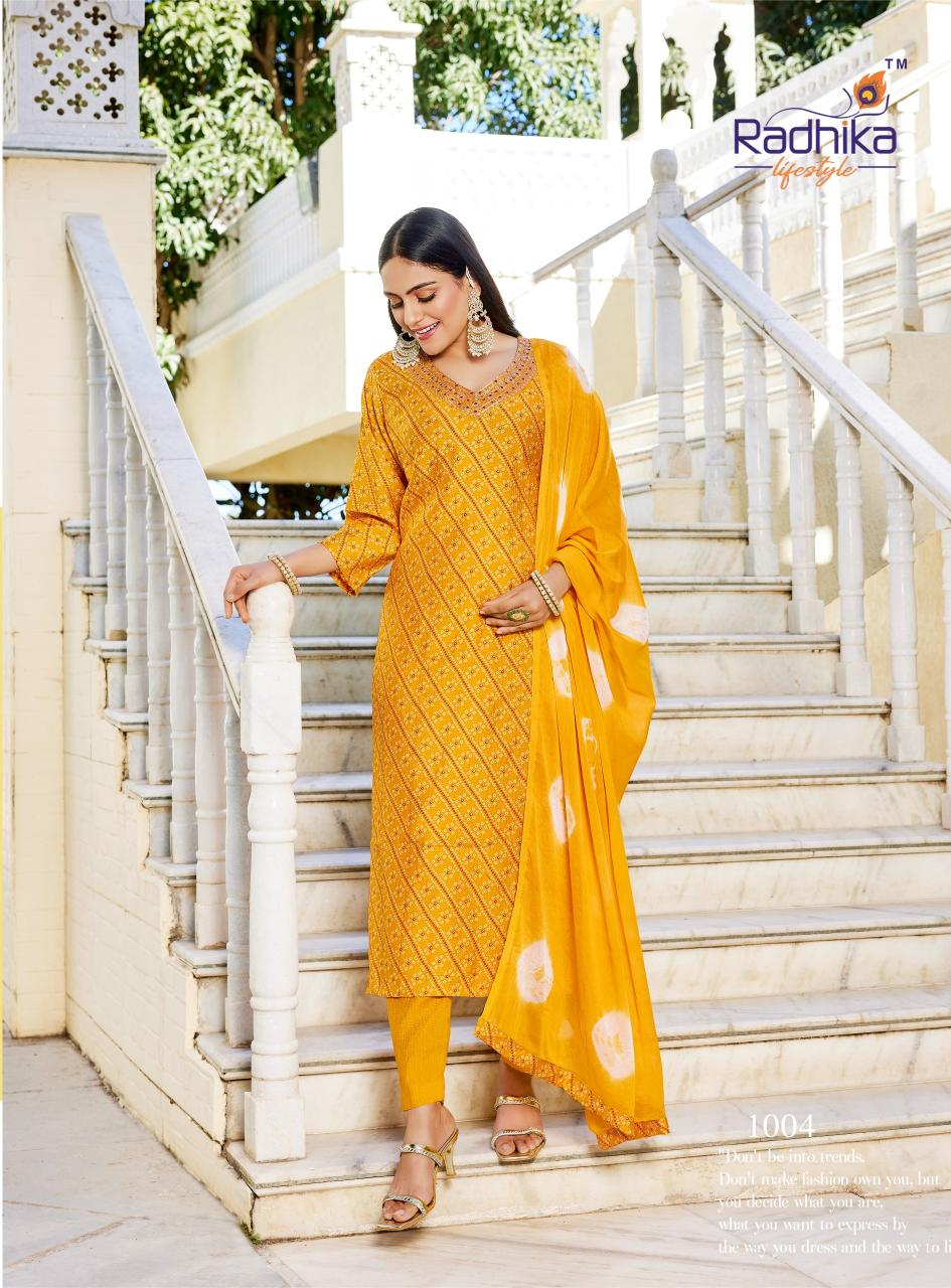 Radhika LifeStyle Suhag vol 1 catalog wholesalers of kurtis