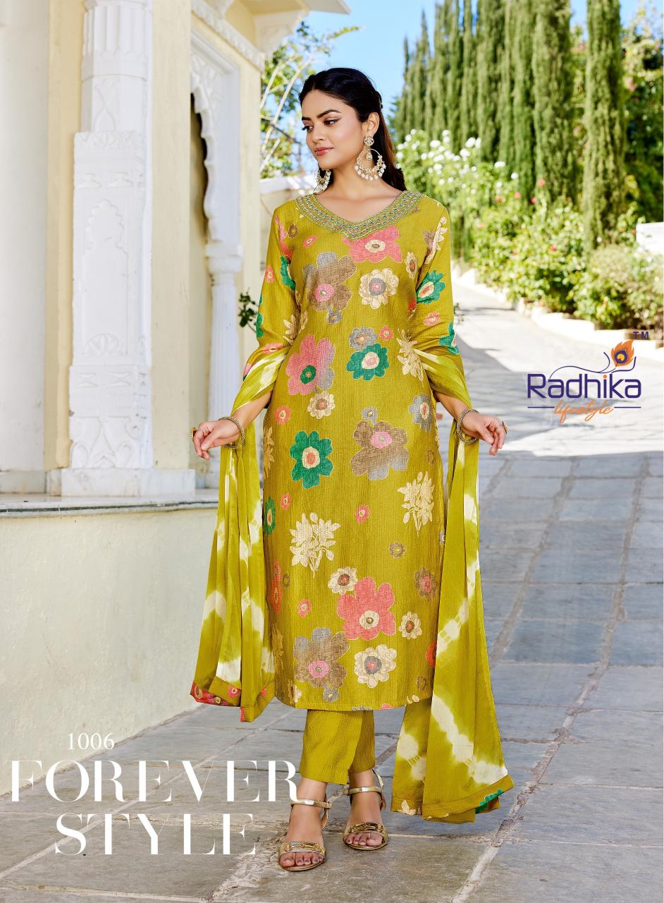 Radhika LifeStyle Suhag vol 1 catalog wholesalers of kurtis