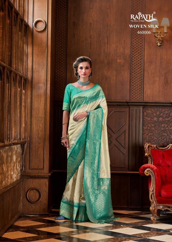 RajPath Rose Berry Silk catalog surat saree mill