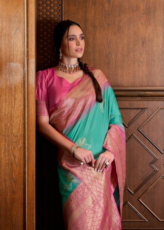 RajPath Rose Berry Silk catalog surat saree mill