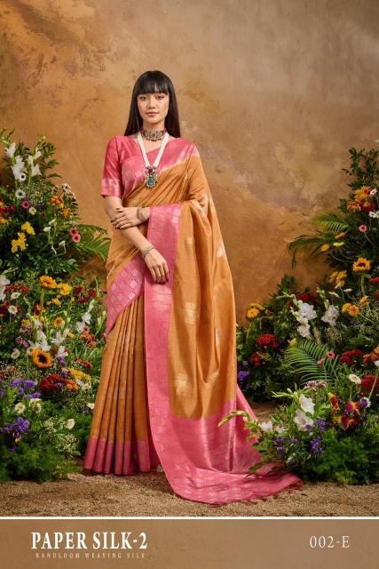 Rajtex Paper Silk 02 catalog anushka sarees surat