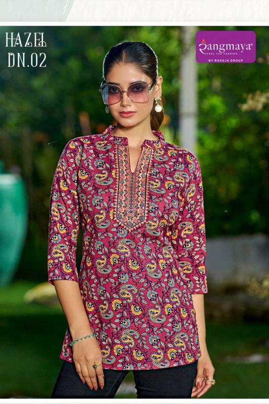 Rangmaya Hazel catalog ladies kurti wholesaler in ludhiana