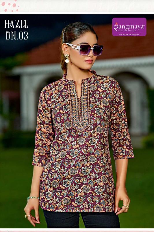 Rangmaya Hazel catalog ladies kurti wholesaler in ludhiana