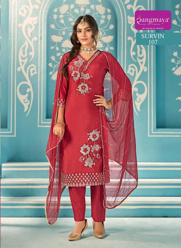 Rangmaya Survin catalog ladies kurti wholesale market in mumbai