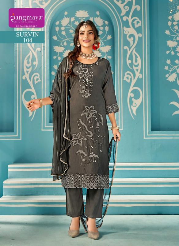 Rangmaya Survin catalog ladies kurti wholesale market in mumbai