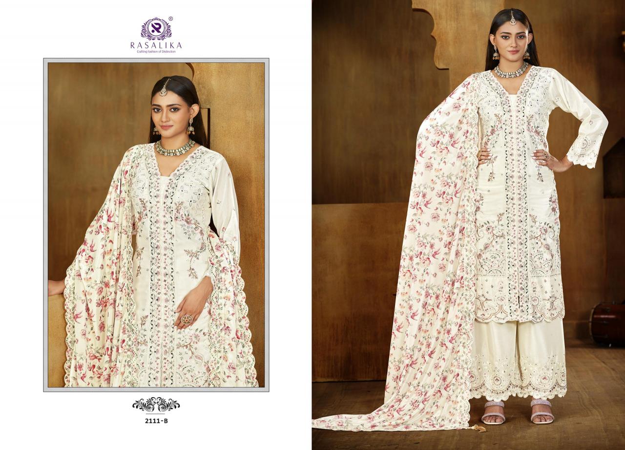 Rasalika Rangeela catalog salwar kameez material wholesale