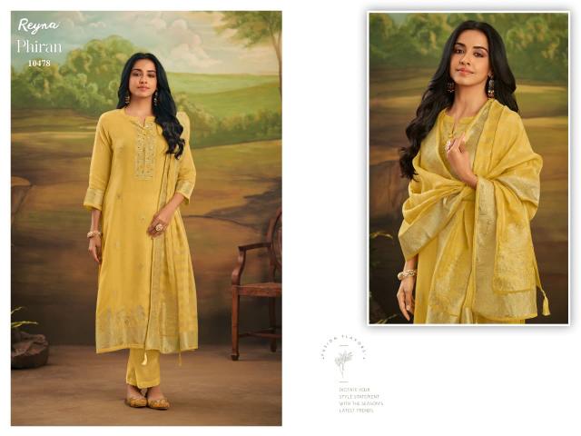 Reyna Phiran catalog salwar kameez manufacturers surat